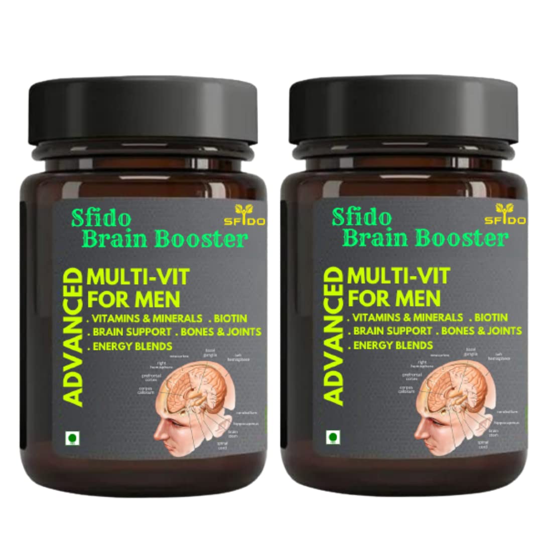 Sfido Brain Booster Brain And Memory Power Booster – Capsule, Pack of 2
