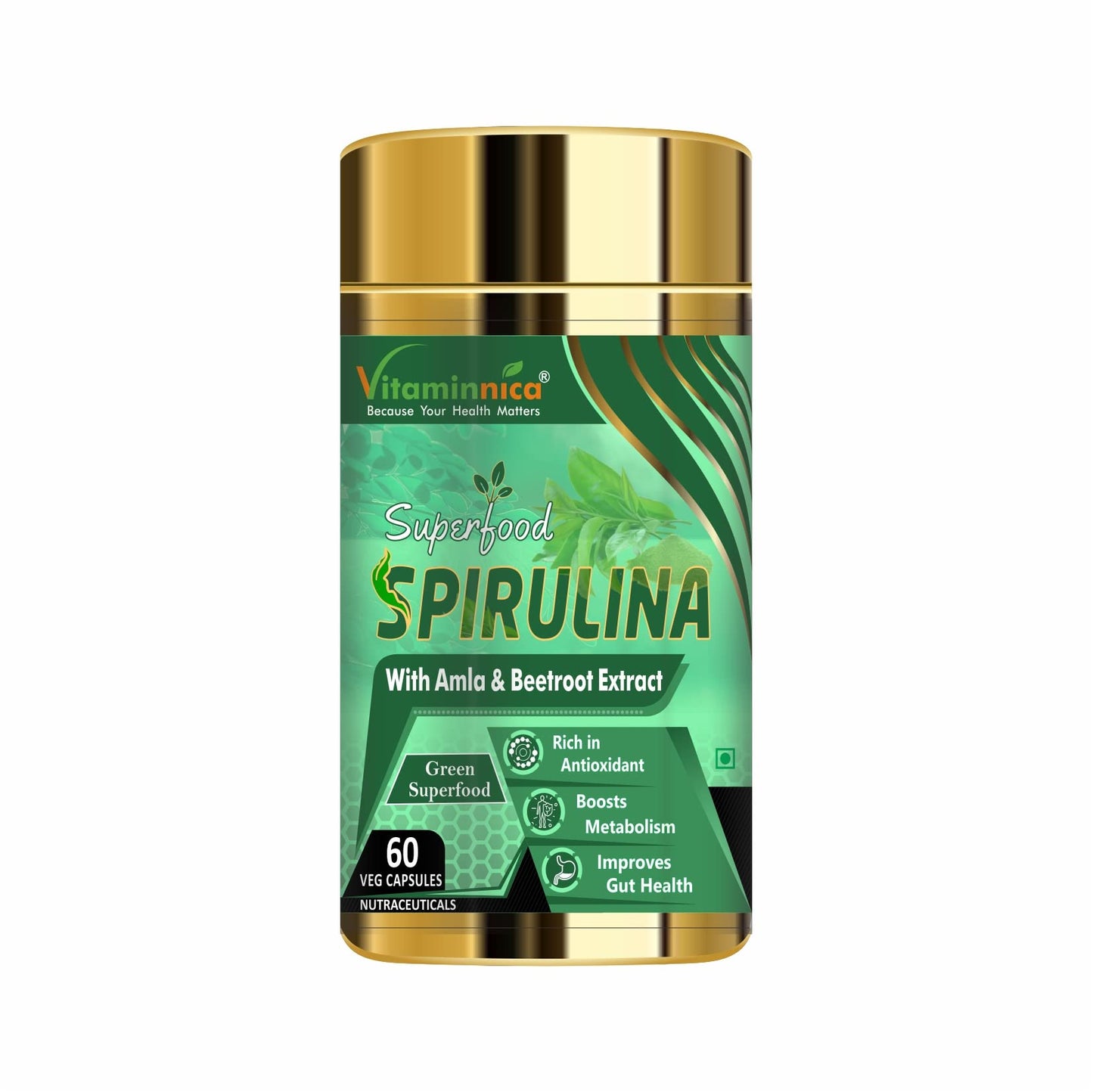 Vitaminnica Multi Vita Women + Spirulina Combo – 120 Capsules
