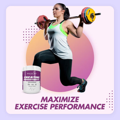 HealthyHey Sports CreaPure Creatine Monohydrate for Muscle Building & P- image 7