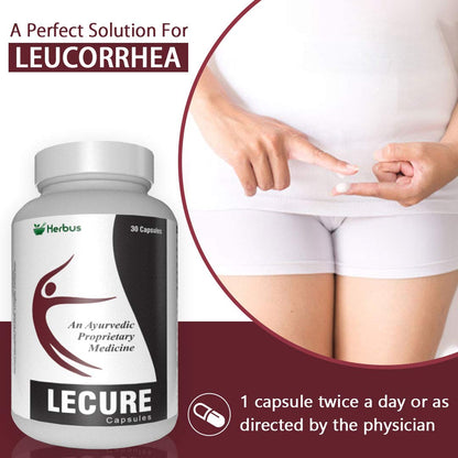 Ultra Healthcare Lecure Herbal Ayurvedic Caps For Women Wellness | 30 Caps