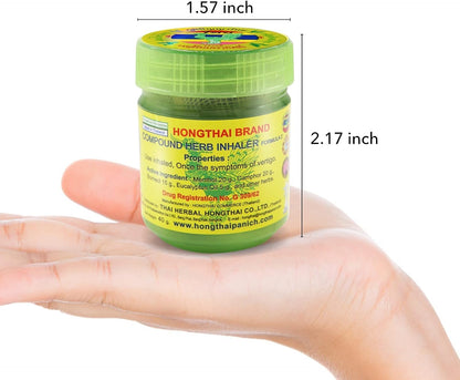 Hong Thai Compound Thai Herb Inhalant (PACK OF 2)