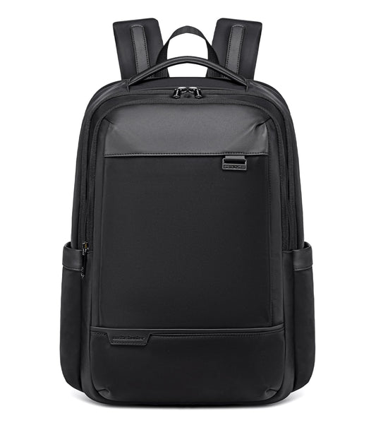 Arctic Hunter Business Backpack for Men Women Nylon 25L Laptop Bag Water Repellent Multi-Pocket 15.6-inch Laptop Compartment Anti Theft for Office Travel College (Black)