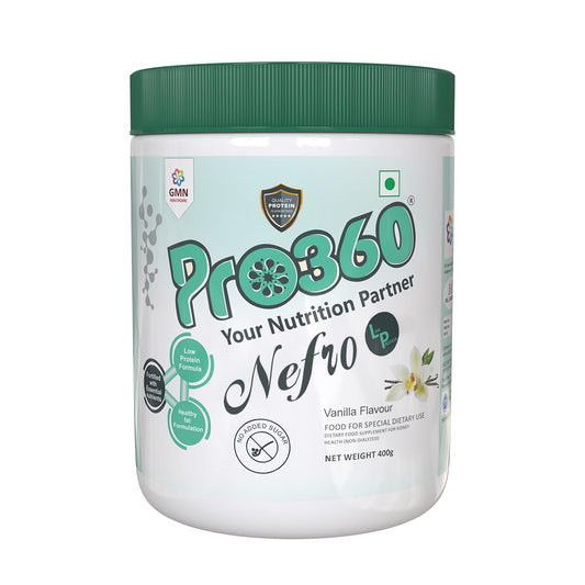 Pro360 Nephro LP Nutritional Supplement Powder – Vanilla Flavour 400g