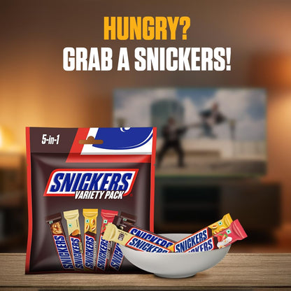 Snickers Variety Pack | Assorted Bars | Peanut, Almond, Butterscotch & Berry Whip | Pack of 3 | 110g