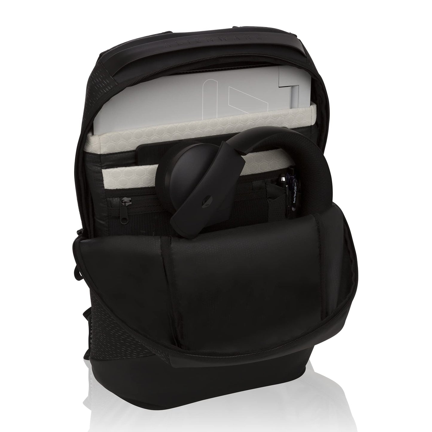 Alienware 17-inch Horizon Slim Backpack - Galaxy Weave Black