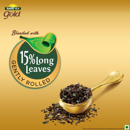 Tata Tea Gold | Assam teas with Gently Rolled Aromatic Long Leaves | Rich & Aromatic Chai | Black Tea | 500gram|Loose Leaves
