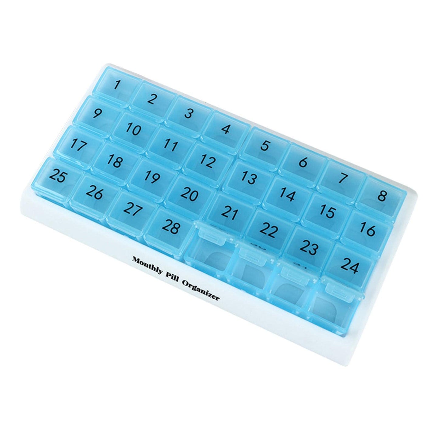 Enakshi® Monthly Pill Organizer 31 Day for Travel Supplements Vitamins Medications Blue|Health & Beauty | Health Care | Pill Boxes, Pill Cases