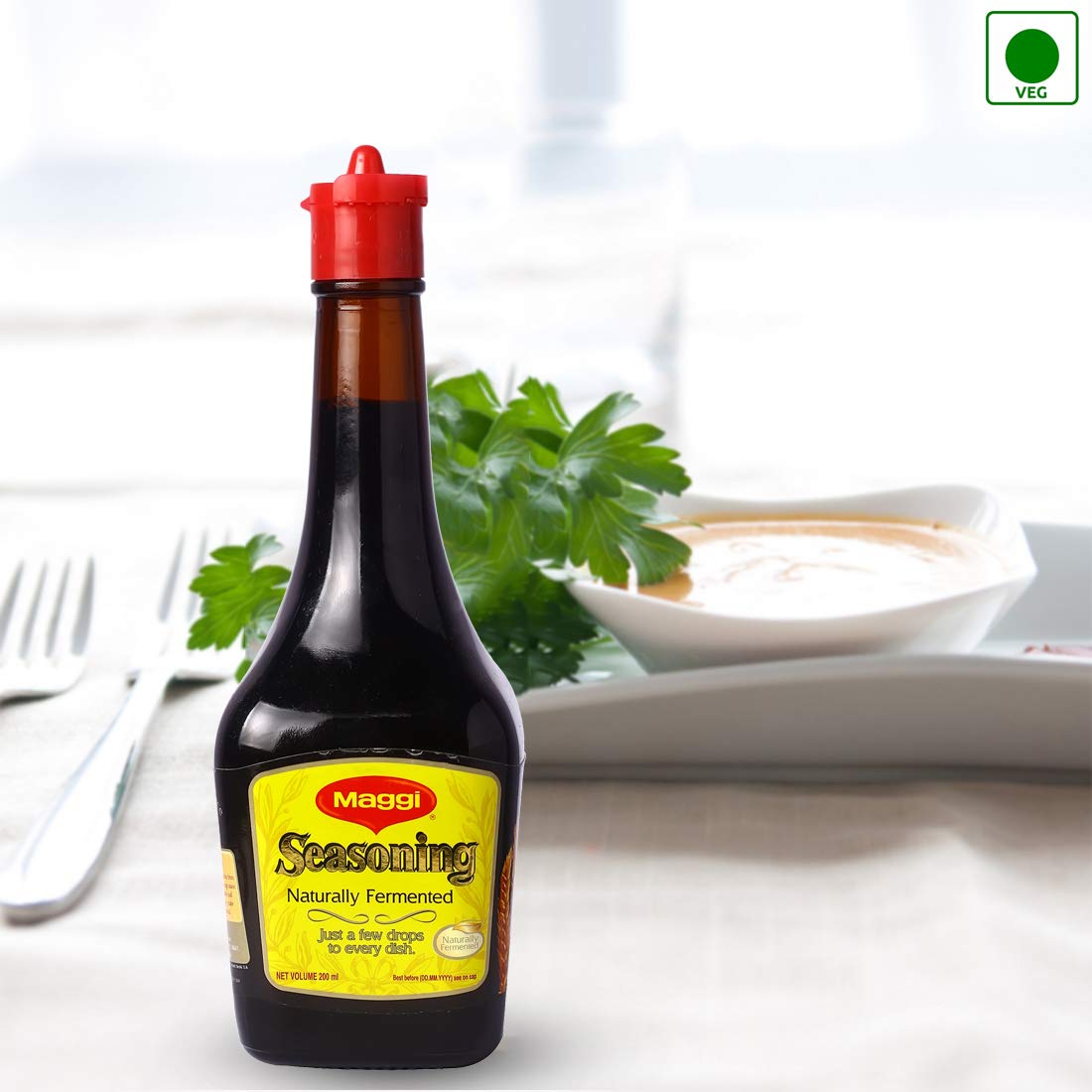 Maggi Seasoning Naturally Fermented, 6.76 fl oz ℮ 200 ml