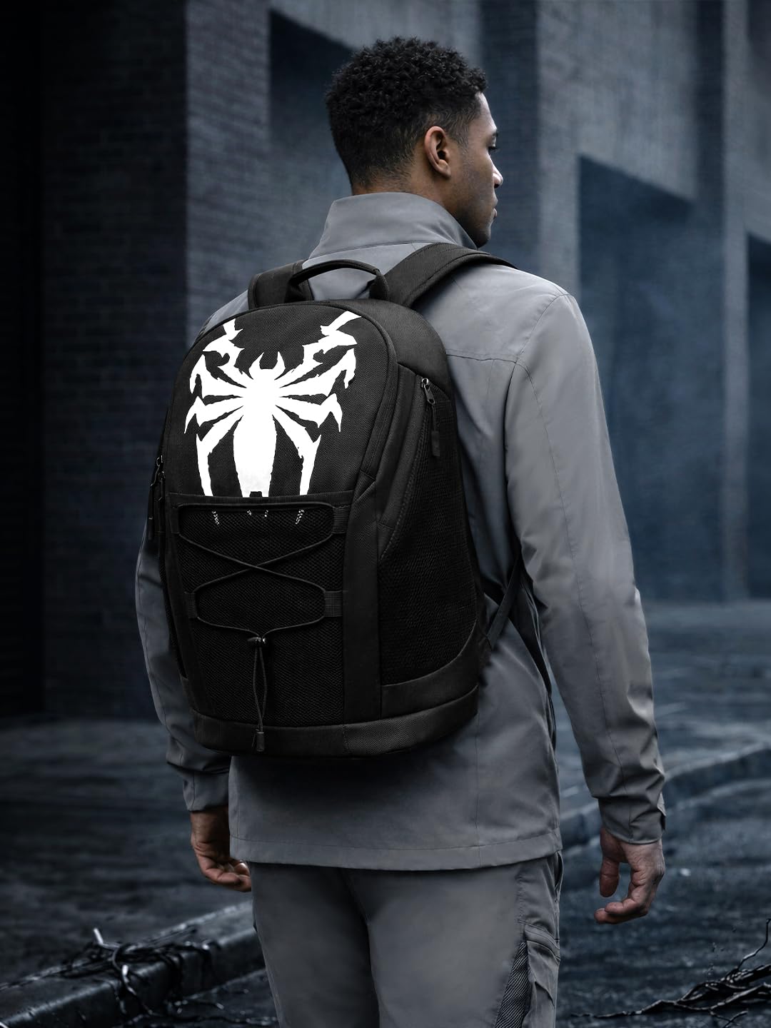 The Souled Store Venom: Lethal Backpacks | High-Performance Urban Tech Bag | Water-Resistant Multi-Pocket Laptop Rucksack for Men & Women | Durable & Stylish Travel Backpack