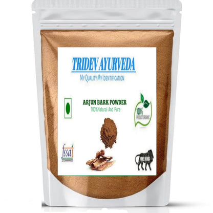 TRIDEV AYURVEDA || Arjun Bark Powder | Arjun Ki Chall For Natural Health Care (250gm)