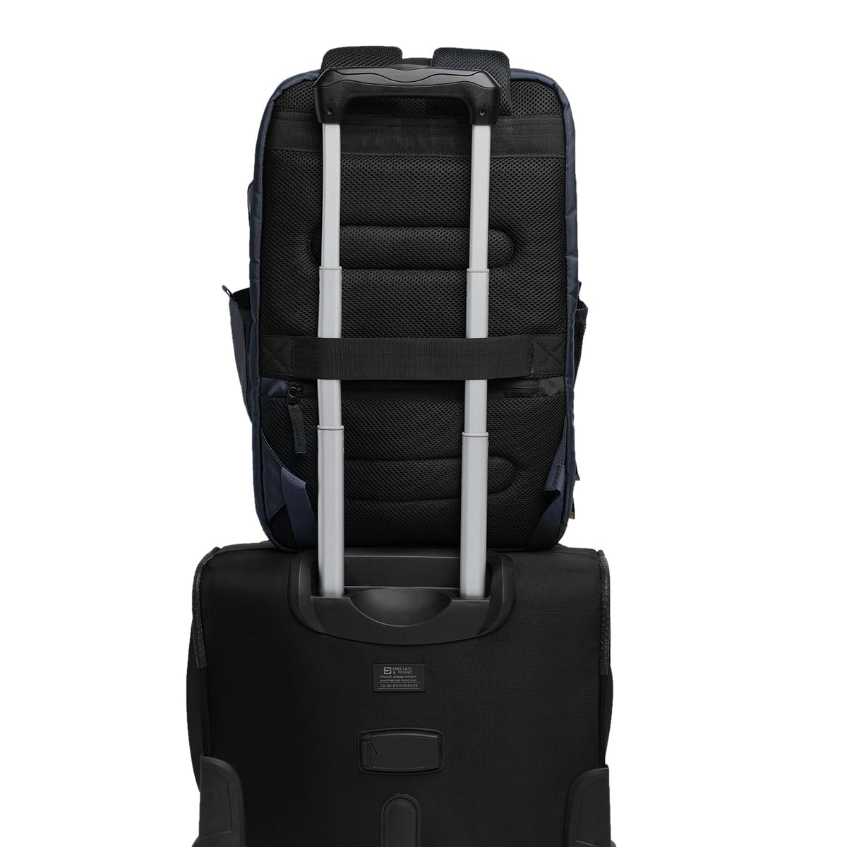 Travel Blue Pro Nxt 17.3-Inch Laptop Backpack, Large Travel Backpack with Laptop & iPad Compartments, Water-Resistant Fabric, Document Holder Navy