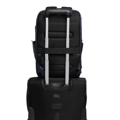 Travel Blue Pro Nxt 17.3-Inch Laptop Backpack, Large Travel Backpack with Laptop & iPad Compartments, Water-Resistant Fabric, Document Holder Navy