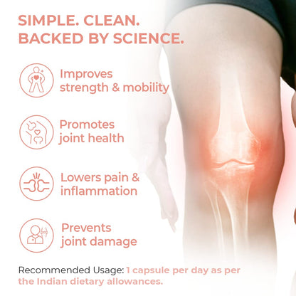 INSTRENGTH -KNEE & JOINT (INDIA'S NO.1 SUPPLEMENT) SUPPORT KNEE & JOINT PAIN CARE,IMPROVE STRENGTH,MOBILITY,STRONG,PREVENT JOINT DAMAGE - (VEG) - 10% OFFER