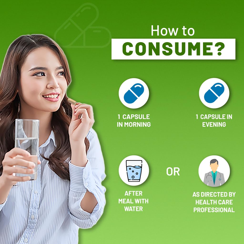 VitaWin Ginkgo Biloba For Brain Tonic, Herbal Nutrition Supplement, Nat- image 2