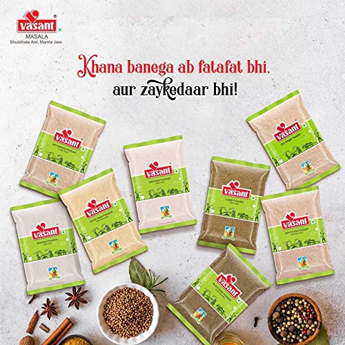 VASANT Black Pepper Powder – 100gm (Pack of 1) | Mari Powder, Seasoning & Flavour Enhancement, Mari Masala, Kali Mirchi Perfect for Cooking and Garnishing
