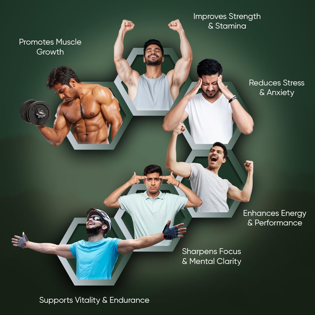 CUREFOREVER Shilajit & Ashwagandha Tablets 1000mg/Serving - Natural Ayu- image 9