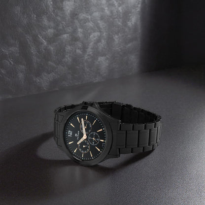 Titan All Black Analog Black Dial Men's Watch NM1698NM01/NN1698NM01/NP1698NM01