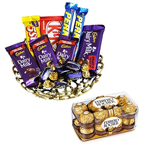 SFU E Com Chocolate Wishes Hamper with 16 Pieces Ferrero Rocher 919