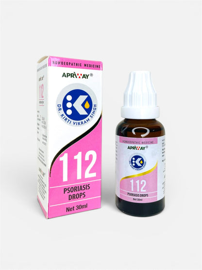 Dr Kirti Vikram 112 Drop 30ML Herbal Supplement Apriway (Pack of 1)