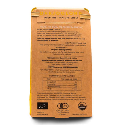 Makaibari Organic Darjeeling Oolong Loose Leaf Tea, 100g (50 cups)