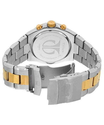 Titan Synthetic Octane Unisex Analog Watch - 9308Bm01, Black- image 4