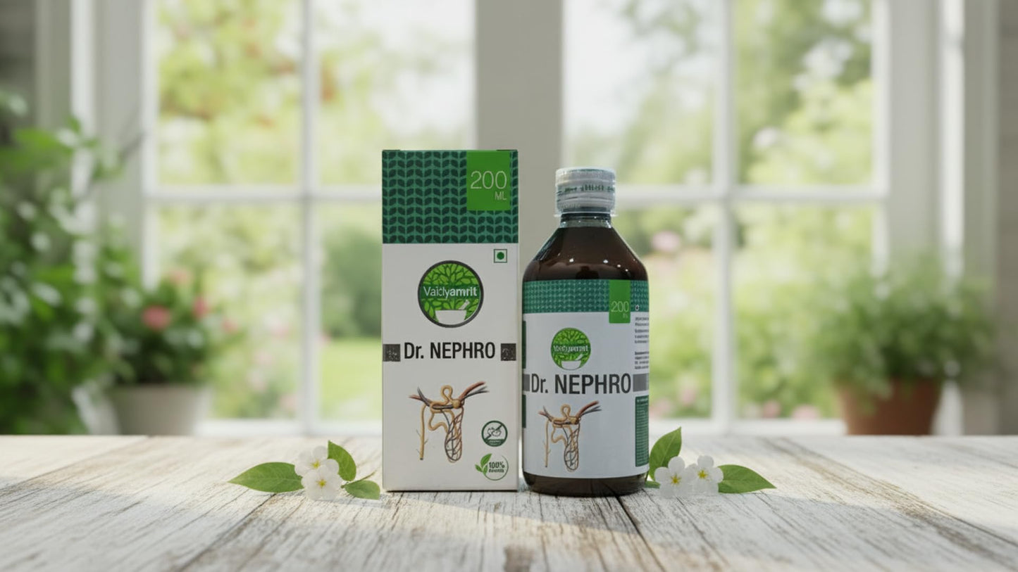 VAIDYAMRIT Dr NEPHRO SYRUP/AYURVEID SYRUP FOR KIDNEY 200 ML