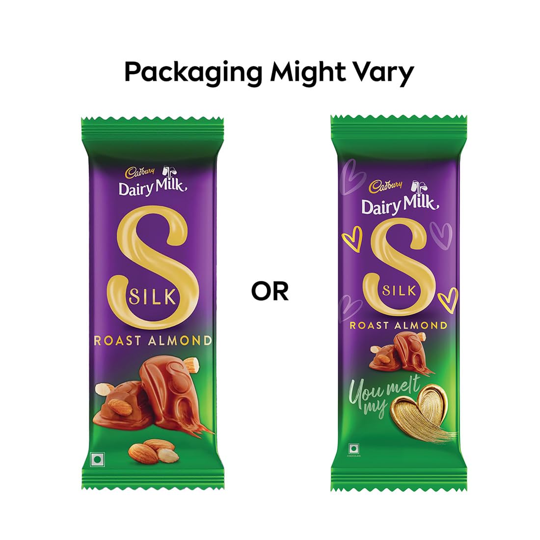Cadbury Dairy Milk Silk Roast Almond Chocolate Bar, 134 g