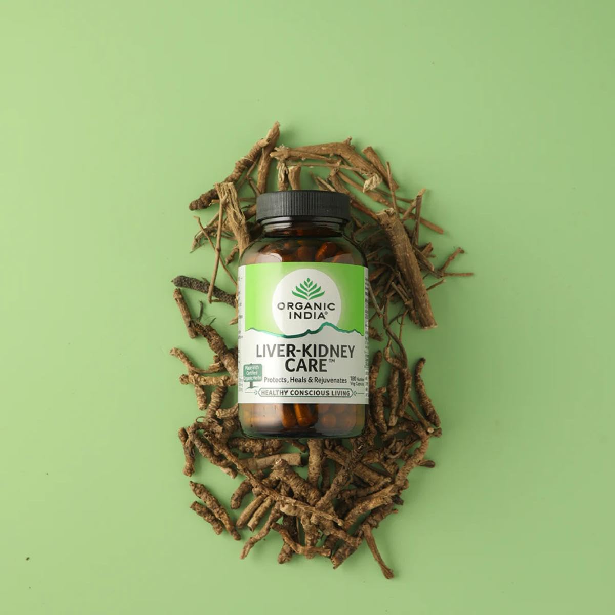 ORGANIC INDIA Liver Kidney Care Pack of 180 Veg Capsules- image 4