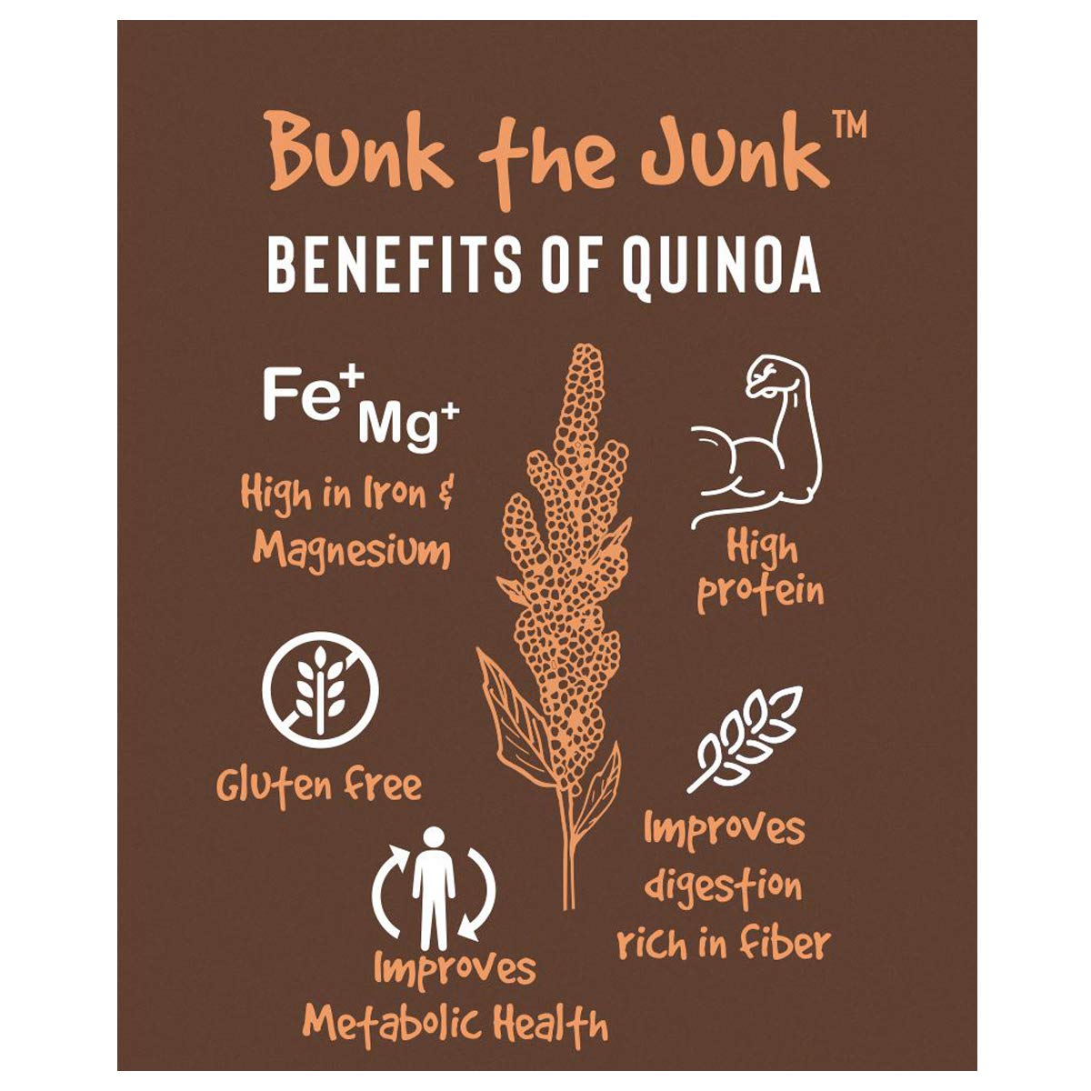 Eat Anytime Healthy Energy Quinoa Bar | Gluten Free & High Fiber | Ener- image 3