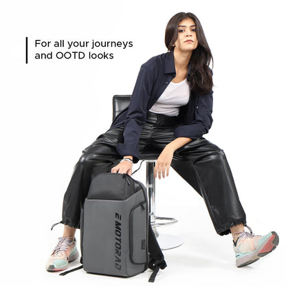 E MOTORAD - RIDE THE ELECTRIC REVOLUTION Professional Laptop Backpack F- image 3