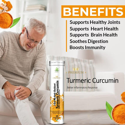 Healthy Nutrition - Just for the Health of it Curcumin Support Bone & J- image 3