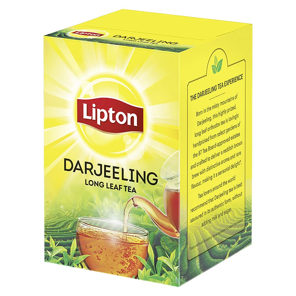 Lipton Darjeeling Long Leaf Loose Tea 250 g|| 100% pure and authentic Darjeeling Long Leaf Black Tea