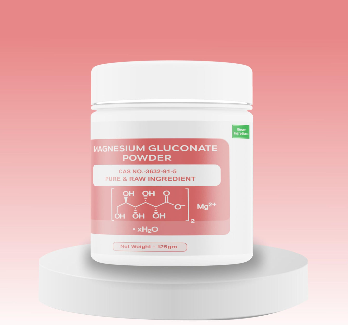 Bioven Ingredients Magnesium Gluconate-125GM