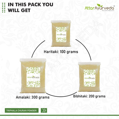 Attar Ayurveda Triphala Churan Powder (Ratio 1:2:3) - 600 grams- image 5