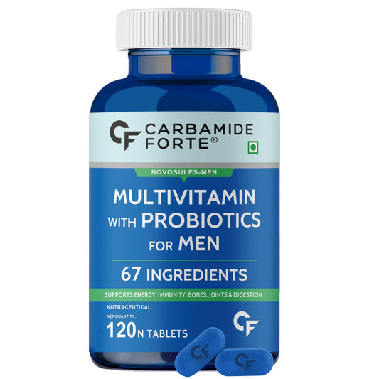 Carbamide Forte Multivitamin for Men with 67 Ingredients for Immunity & Energy |