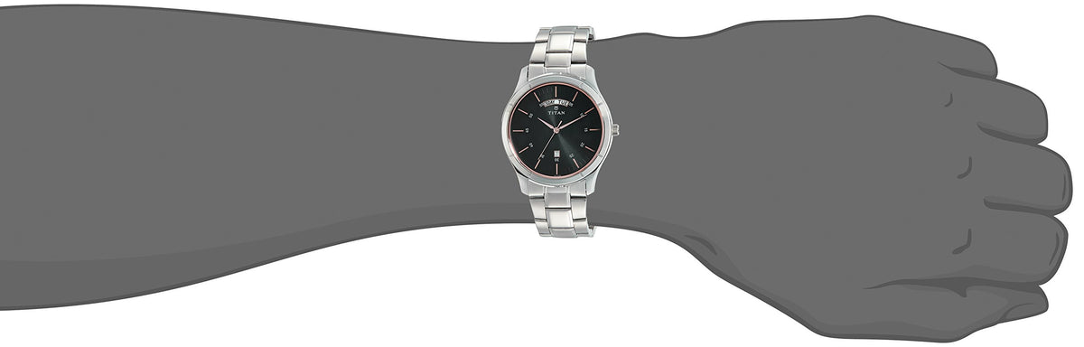Titan Neo Analog Black Dial Men's Watch-NM1767SM02 / NL1767SM02/NP1767SM02