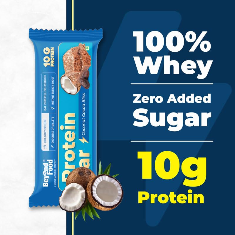Beyond Food Protein Bar (Pack of 6) | 10gm Protein | 100% Whey Protein- image 2