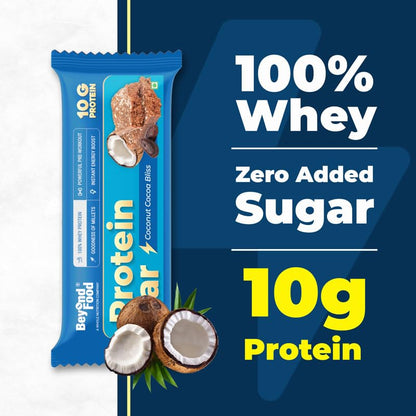 Beyond Food Protein Bar (Pack of 6) | 10gm Protein | 100% Whey Protein- image 2