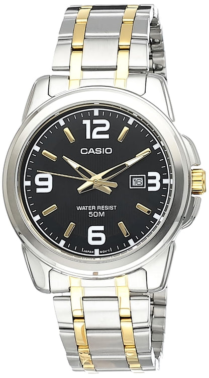 Casio Enticer Analog Black Dial Men's Watch - MTP-1314D-1AVDF (A550)