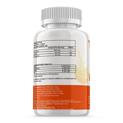 1MD NUTRITION VITAMIN C 1000mg | Super Antioxidants & Immune Booster | 90 Tablets