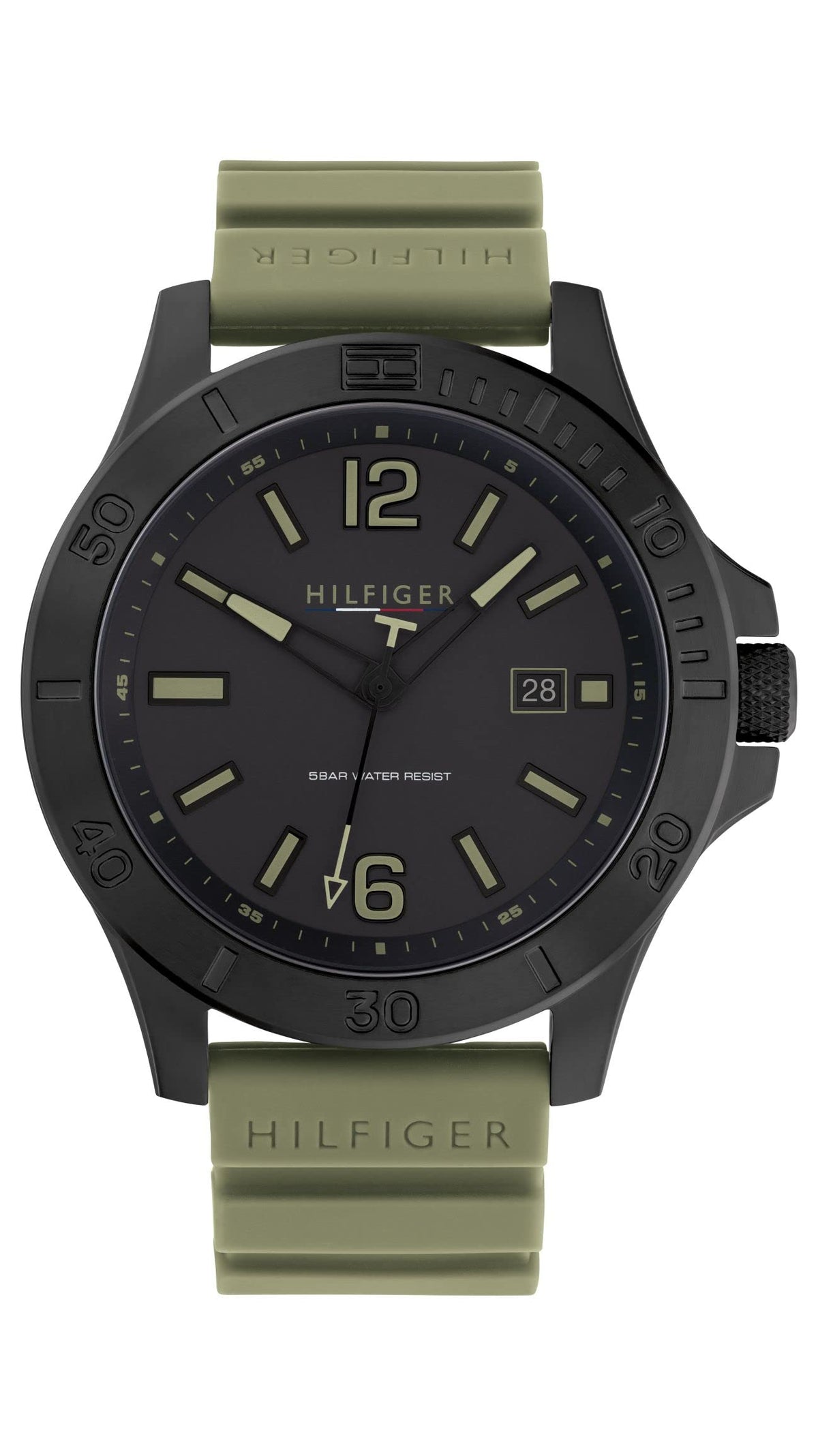 Tommy Hilfiger Analog Black Dial Watch for Men-NETH1791992