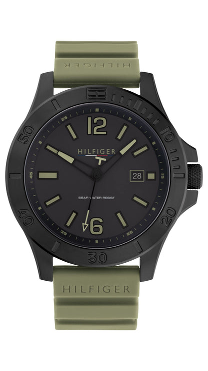Tommy Hilfiger Analog Black Dial Watch for Men-NETH1791992