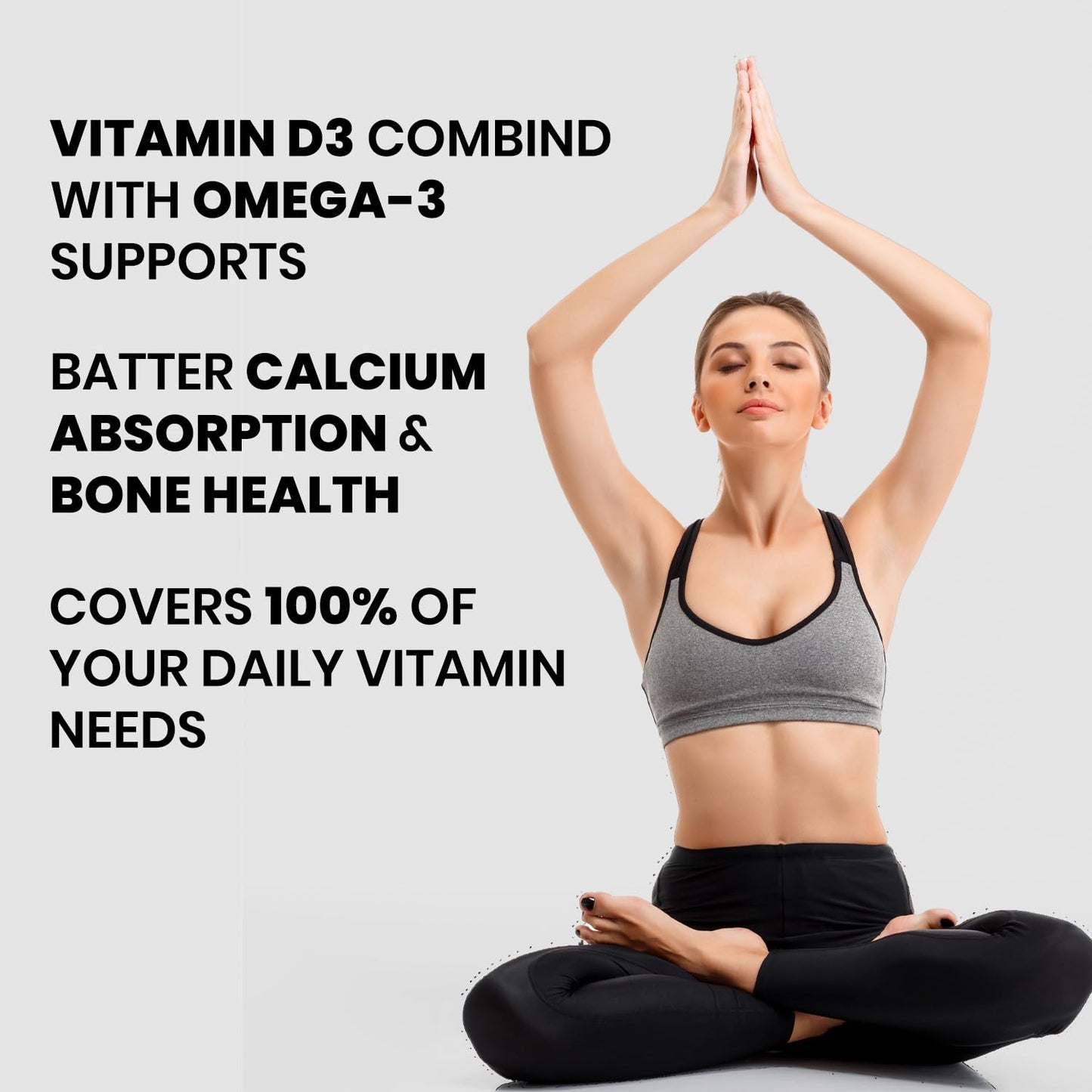 Elementary Organics Omega 3 Fish Oil Capsules 1000mg for Men & Women | Fish Oil Omega 3 Supplement for Heart, Joints, Bones & Skin - 60 Softgels