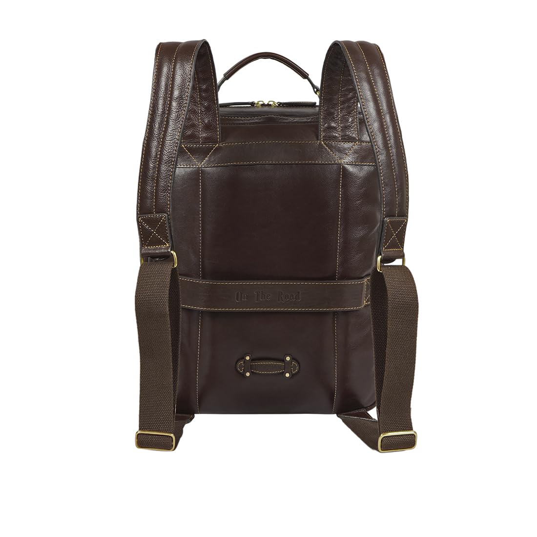 Hidesign Gitano 02 Dark Brown Men Backpack - L