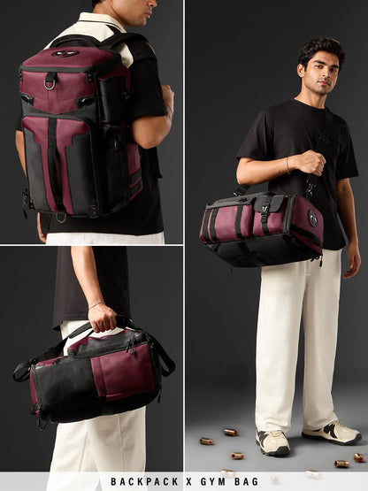 The Souled Store Deadpool: Maximum Effort Gear Backpacks | Official Marvel Merchandise | Premium Water-Resistant Laptop Bag | Durable Urban Travel Rucksack for Men & Women