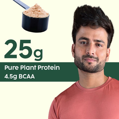 PLIX - THE PLANT FIX EVOLVE Performance Plant Protein Powder For Muscle Gain And Recovery (Vanilla Flavour) 1Kg, Vegan Protein Drink With B12 Vitamin, Helps To Boosts Immunity, No Added Sugar