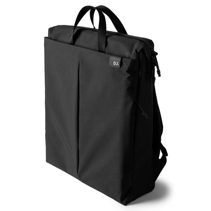 DailyObjects Water Resistant Pivot Workpack Bag (19L) for Men & Women|Fits 13/14/15.6 inch Laptop/Macbook Pro/Air|Lightweight| Backpack |Office/Daily Use/Travel|Multi Pocket|Padded Strap (Black)