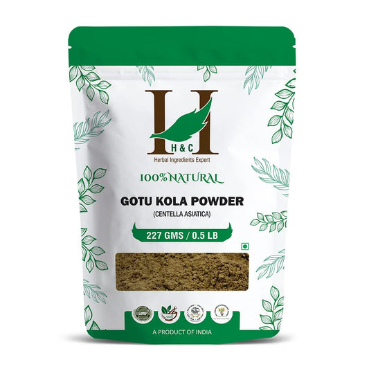 H&C Herbal Ingredients Expert Natural Gotu Kola/Centella Asiatica/Mandupakarni/B