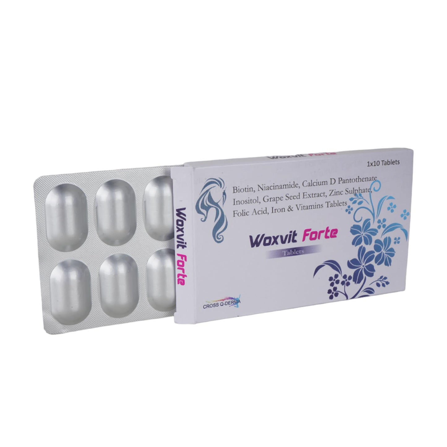 Woxvit Forte Multivitamin Capsules for Men & Women | 10 Tablets with All Vitamins & Minerals