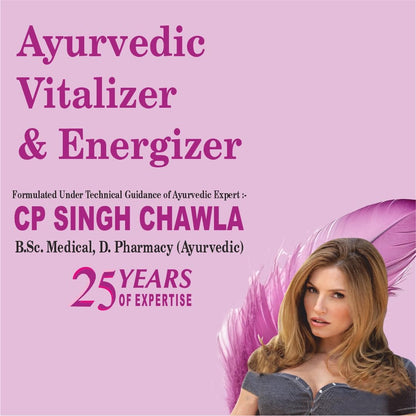 CBT Ayurvedic Capsules Body Revitalizer for Women, 60 Capsules